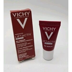 NEW NIB VICHY LiftActiv Vitamin B3 Serum Dark Spot & Wrinkles 5ml/0.16oz  Travel